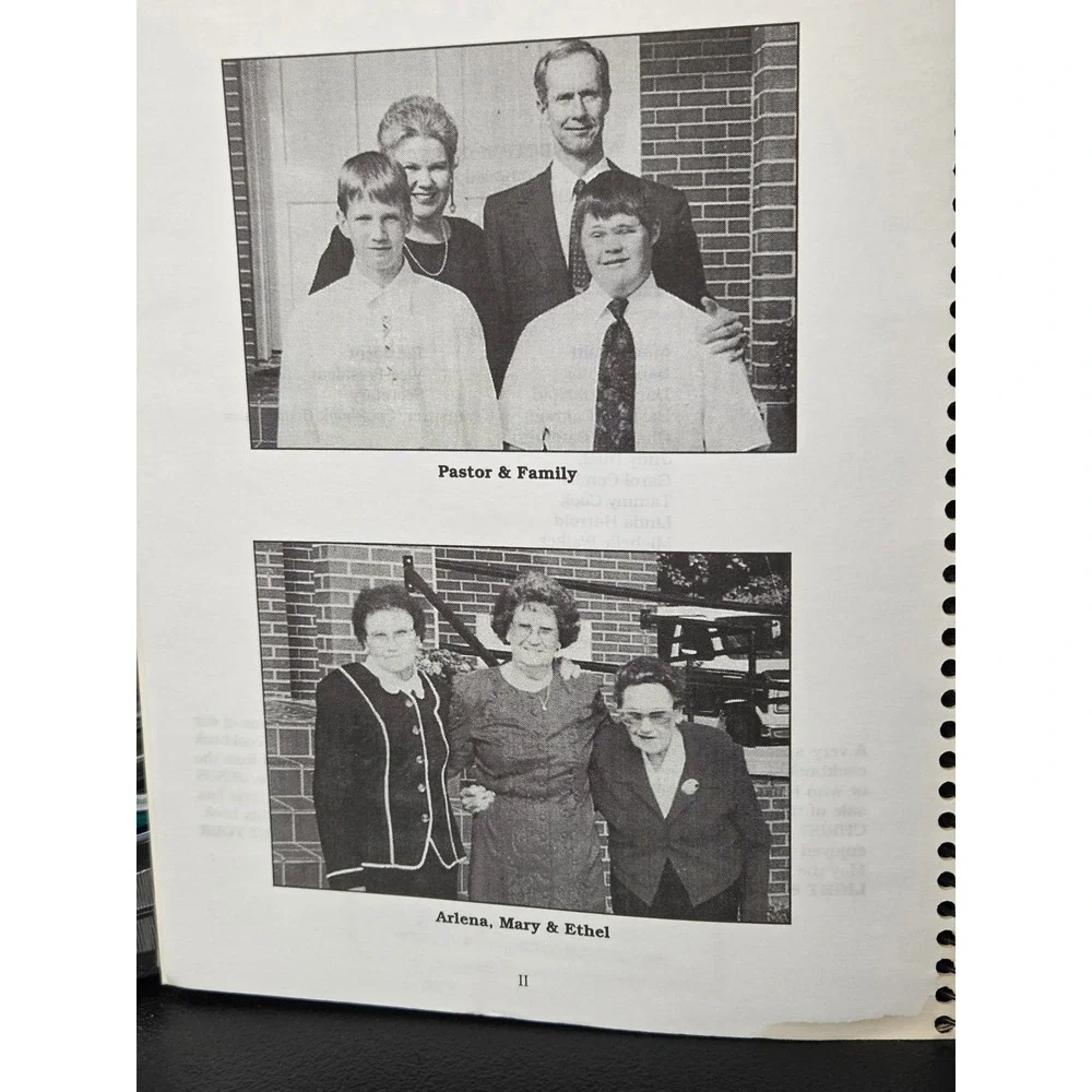 Circle of Friends Mount Pisgah Baptist Church Ladies Circle Cookbook 1999 NC